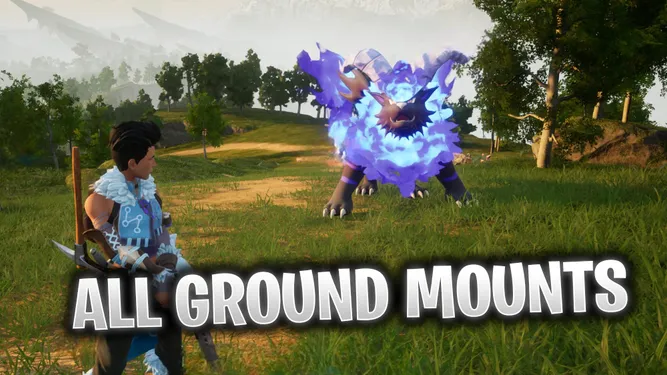 Palworld: All Ground and Flying Mounts List