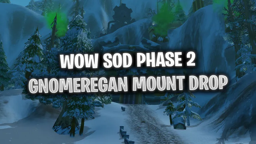 WoW SoD Phase 2: New Mount Drop From Gnomeregan