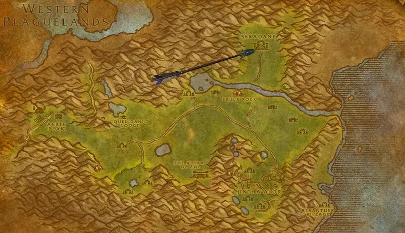 WoW SoD Phase 3 Hinterlands Nightmare Incursions Portal Location