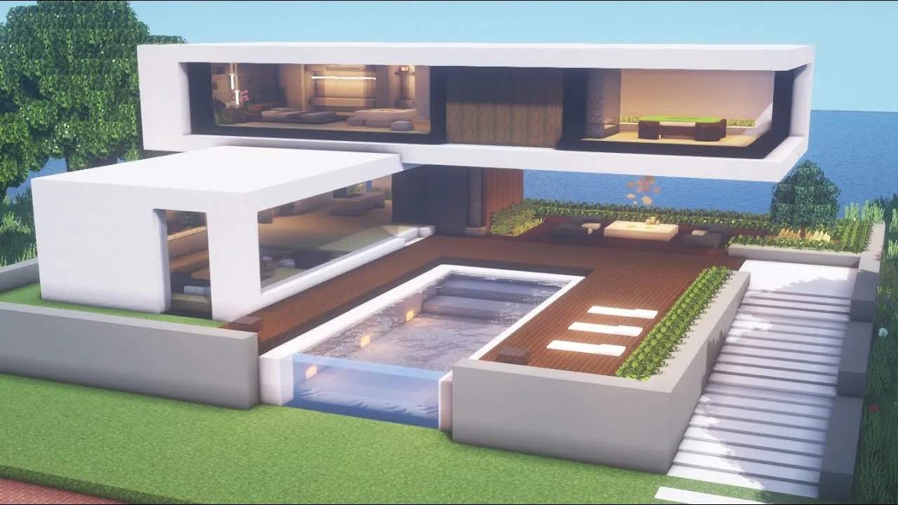 Minecraft Modern House Ideas 2024 Minecraft Modern House Ideas 2024