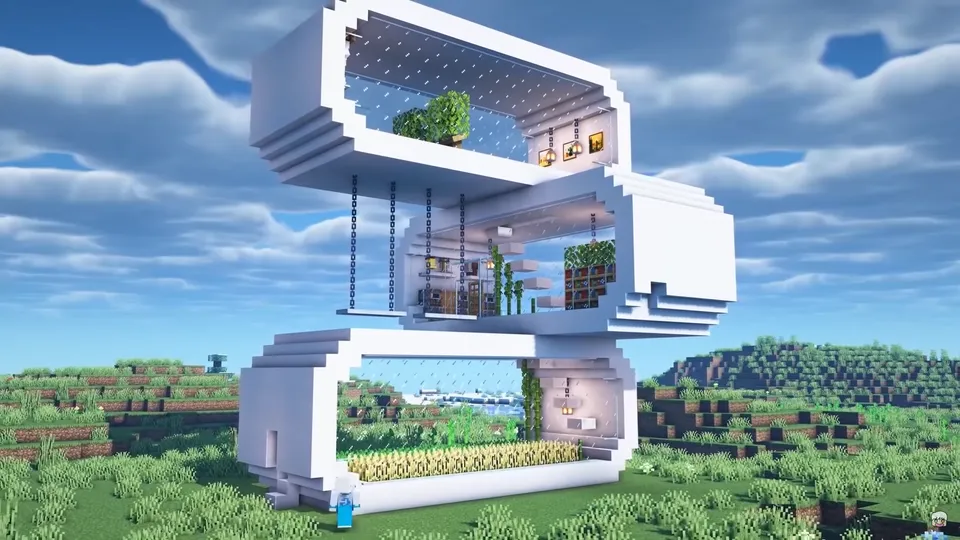 Minecraft Modern House Idea