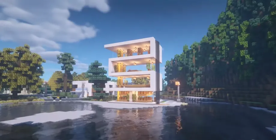Modern Minecraft House Idea