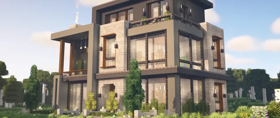 Modern House Idea Minecraft