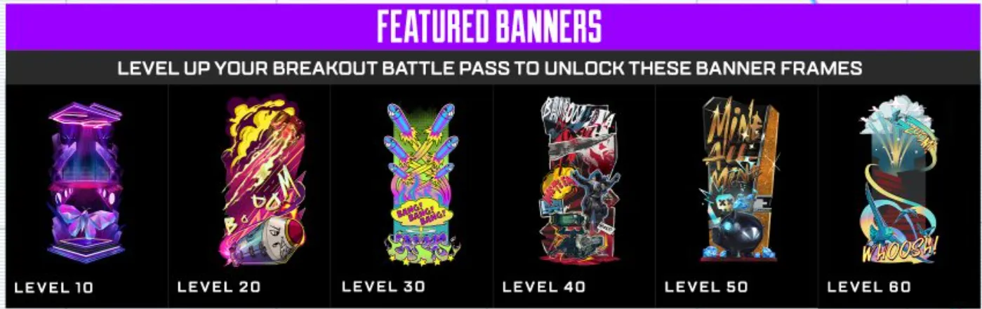 Apex Legends Breakout Event Banners