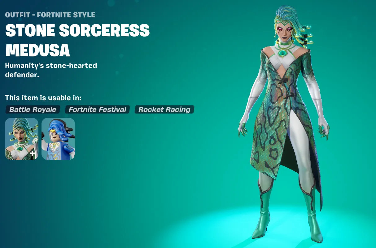 How to Get Stone Sorceress Medusa in Fortnite Chapter 5 Season 2