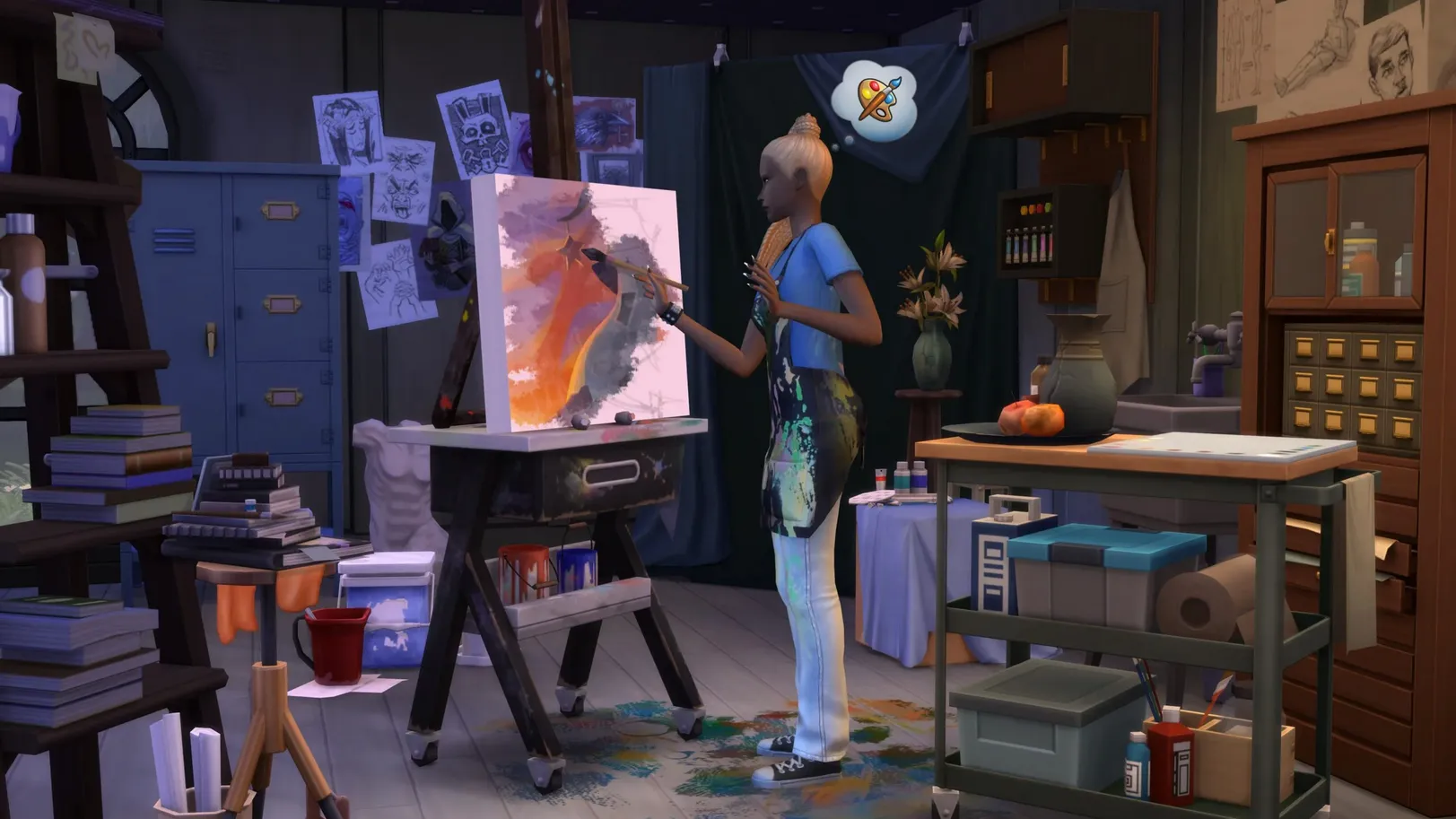 TS4 Officially Leaks Snapshots of Two New Kits