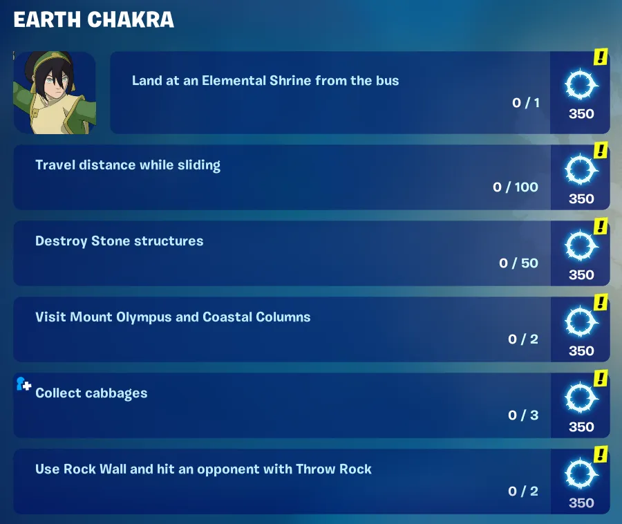 How To Complete Every Earth Chakra Quest in Fortnite