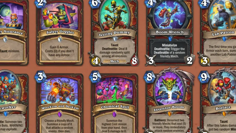 Hearthstone All New Warrior Cards in Whizbang's Workshop Explained