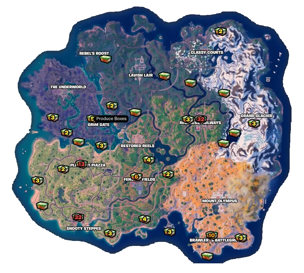 All Produce Box Locations in Fornite.png