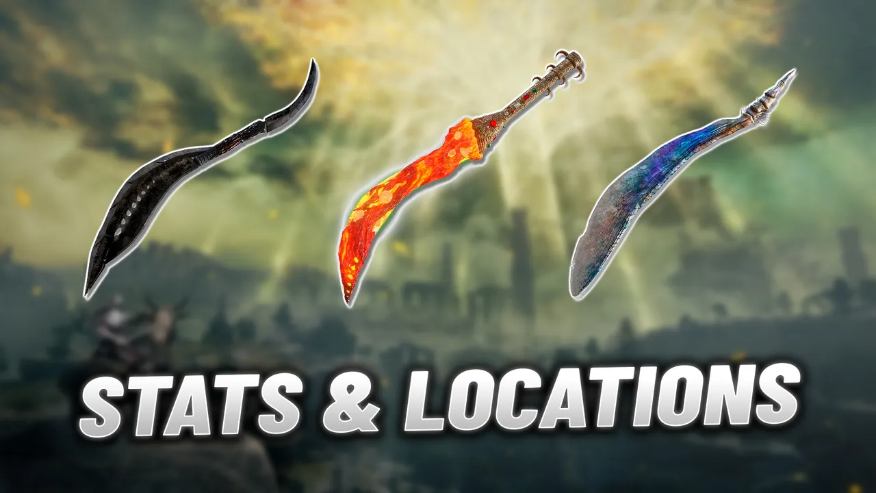 Elden Ring: List of All Curved Swords, Their Stats & Locations