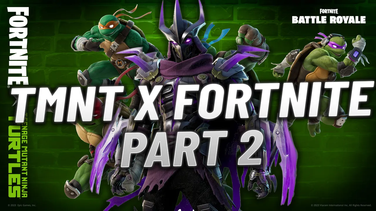 Fortnite x TMNT Collab PART 2: Shredder Skin, Event and More