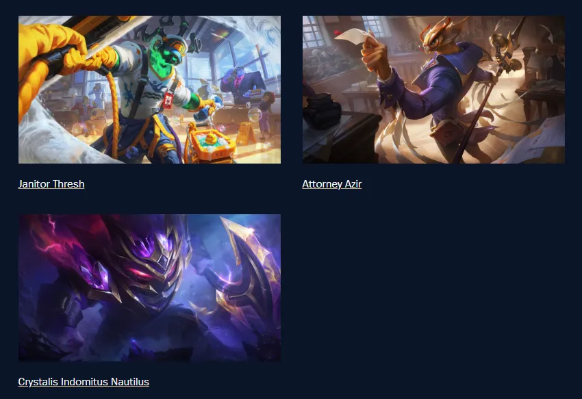 LoL 14.18 Skins