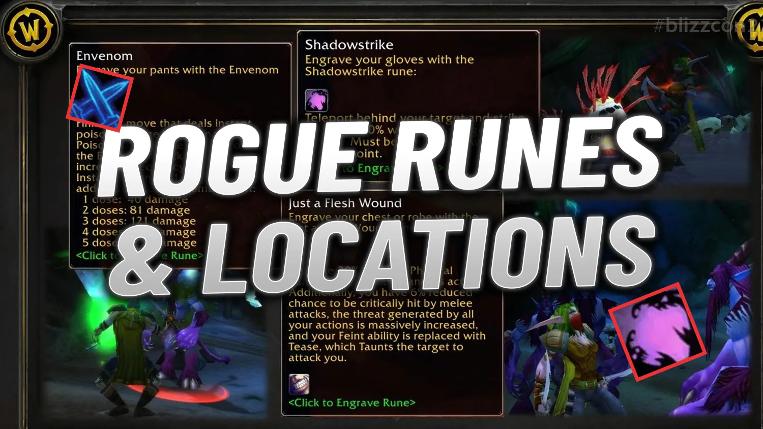 Rogue Class Runes And Discovery Locations Season Of Discovery Wowhead Hot Sex Picture