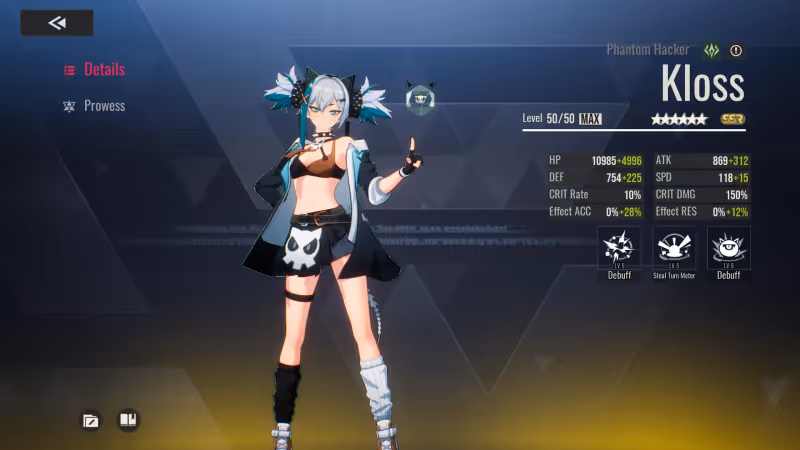 Etheria Restart: Kloss Character Overview