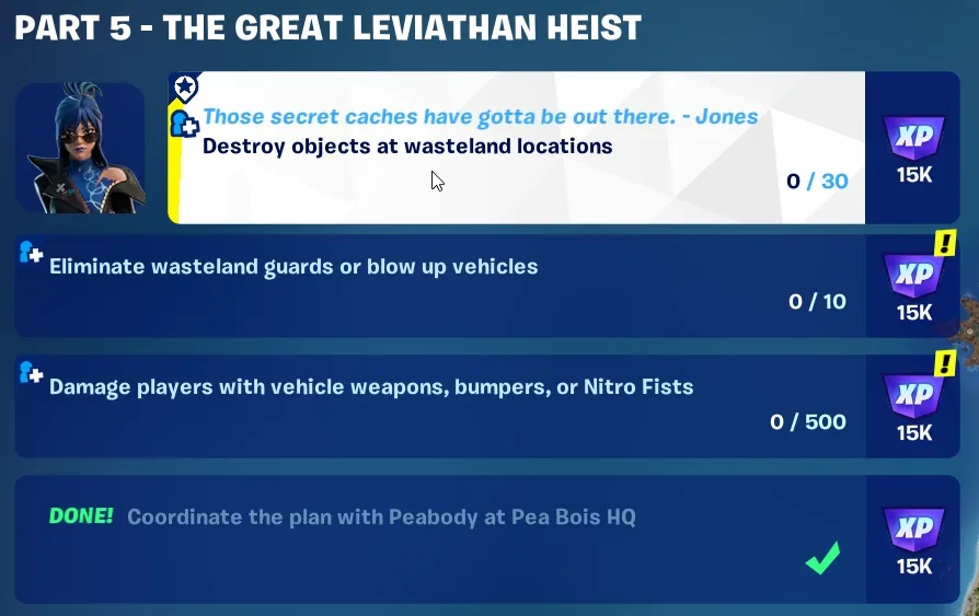 How to Complete Every 'The Great Leviathan Heist' Quest in Fortnite