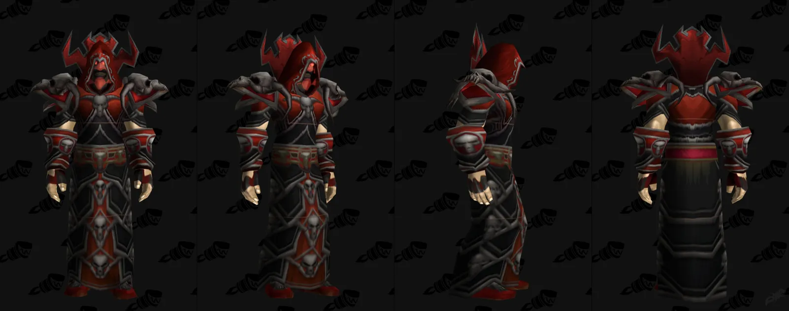 WoW SoD Phase 4 PTR Warlock Tier Set Recolors