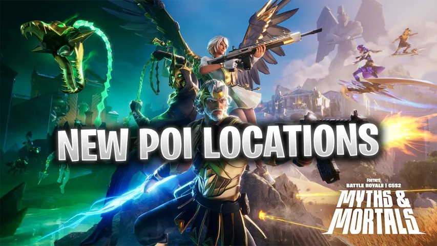 Fortnite Chapter 5 Season 2: All New POI Locations