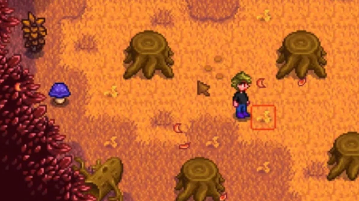 Stardew Valley Purple Mushroom in The Forest Farm.jpeg