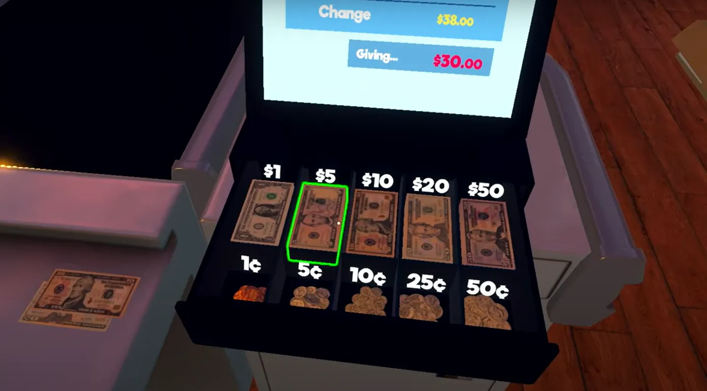 Supermarket Simulator Cashier How to Price Items Overpricing Items Satisfied Clients Customers