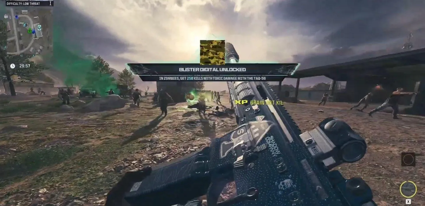 Toxic Damage Kills Walkthrough in MW3 Zombies