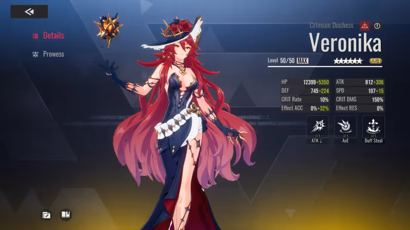 Etheria Restart: Veronika Character Overview