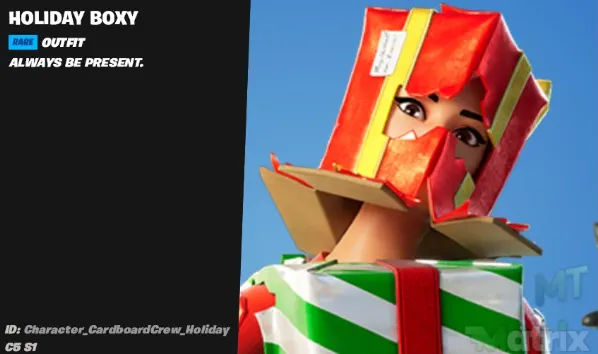 Holiday Boxy Fortnite