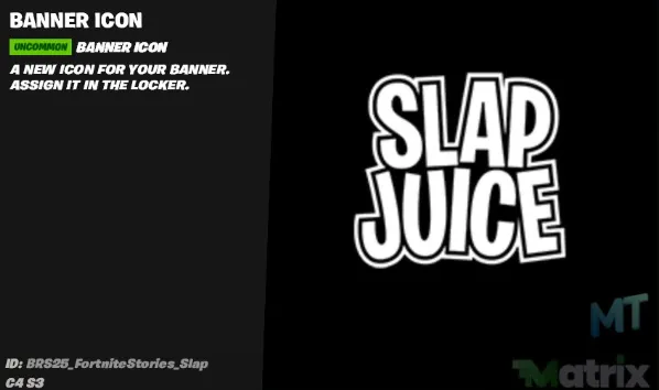 Slap Juice Fortnite