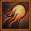 Diablo 4 Fireball Skill Icon