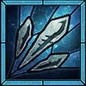 Diablo 4 Ice Shards Skill Icon