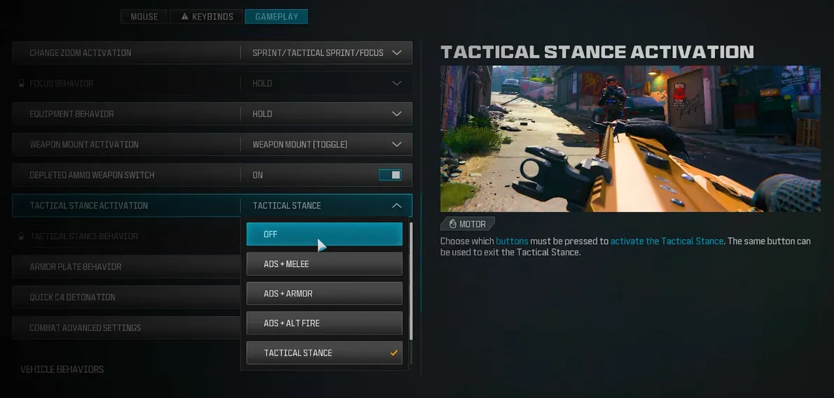 How To Turn Off Tac Stance In MW3