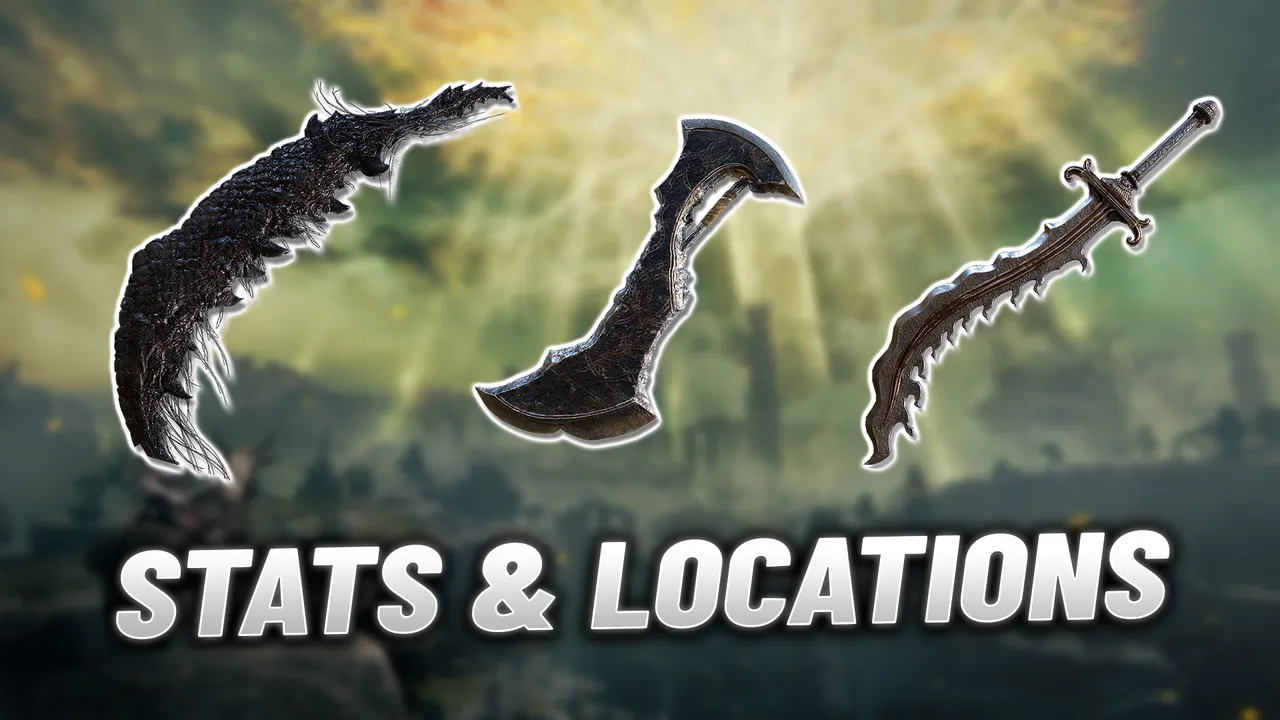 Elden Ring: List of All Curved Greatswords, Their Stats & Locations