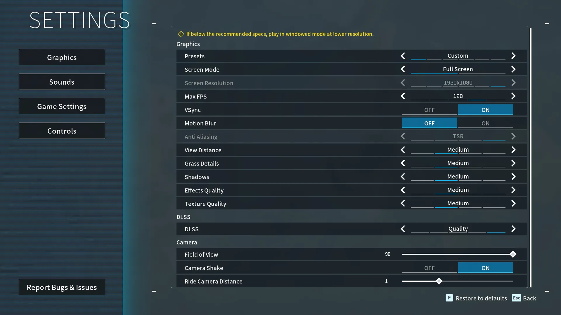 Palworld - Best Settings For Max FPS