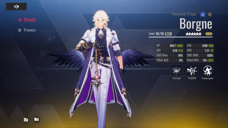 Etheria Restart: Borgne Character Overview