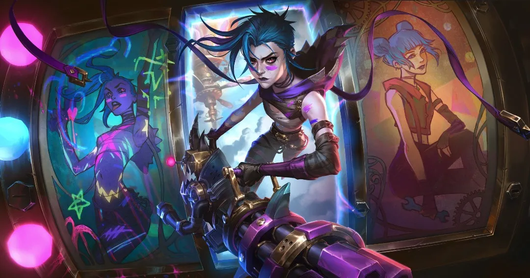 Fractured Jinx Skin