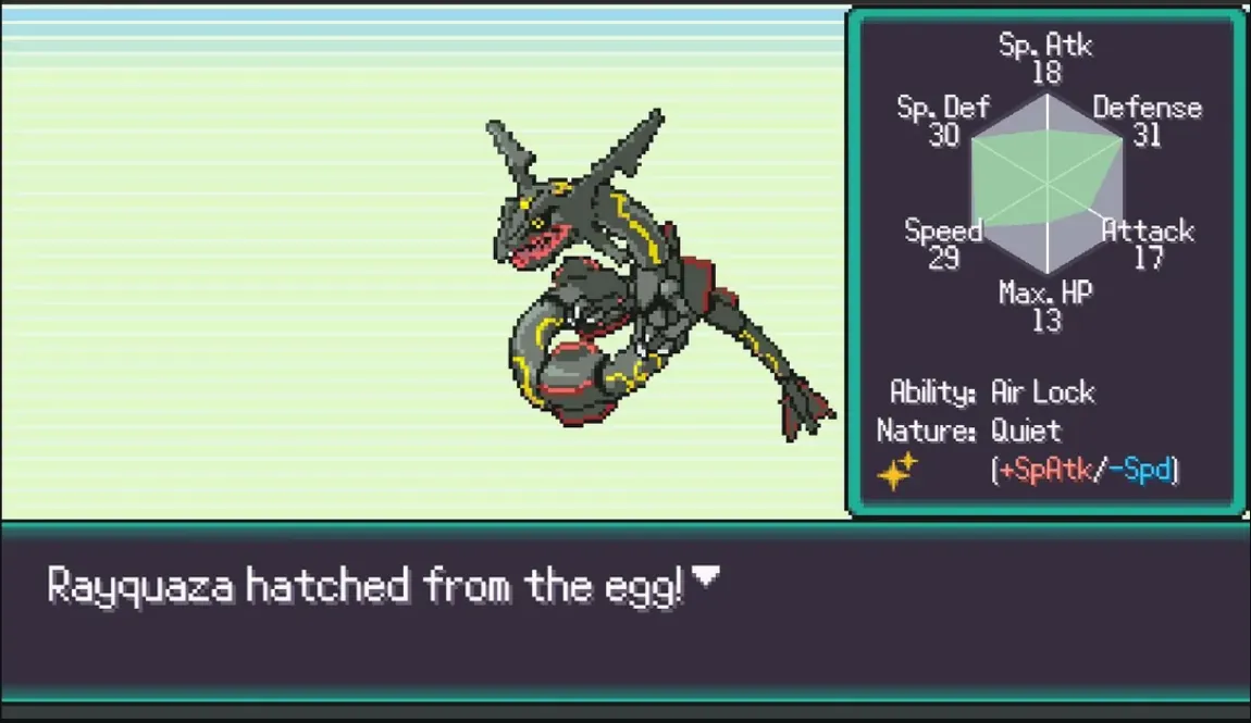 PokeRogue Shiny Rayquaza