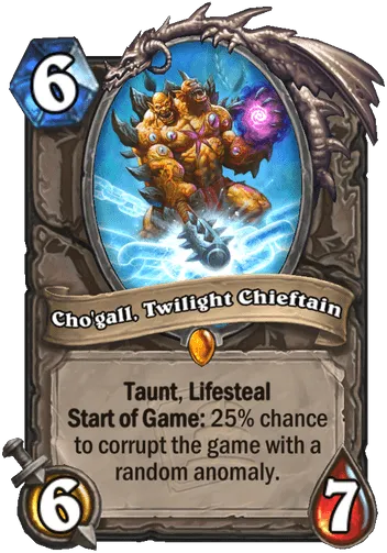 Hearthstone Anomalies Explained: Anomalies Return to Standard and Wild! Cho'Gal