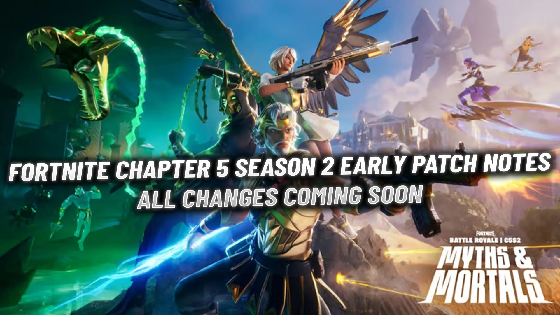 Fortnite Chapter 5 Season 2 Early Patch Notes: All Changes Coming Soon