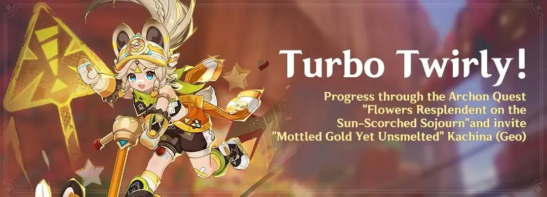 Genshin Impact: Turbo Twirly! Event Details