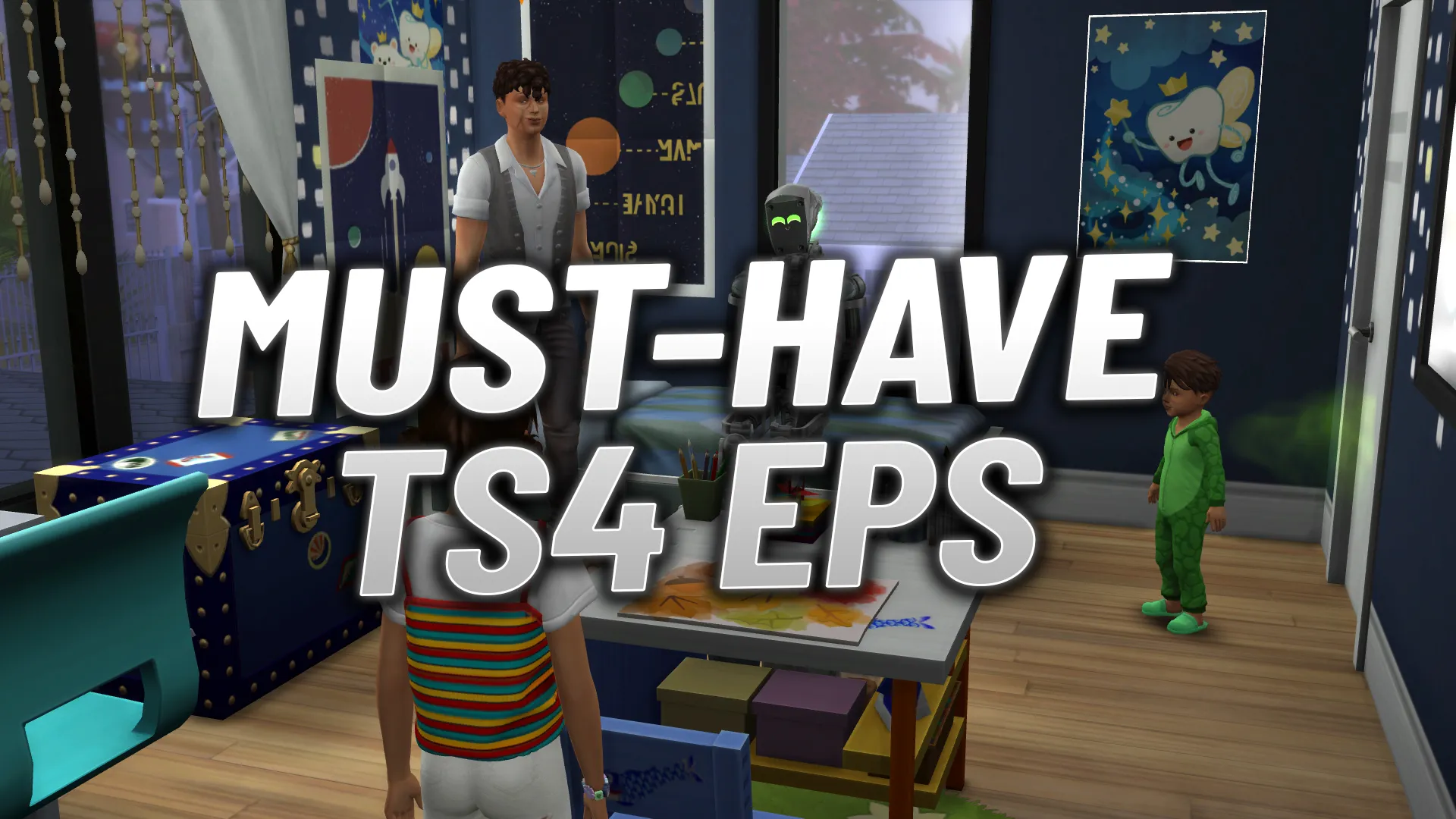 Lot of Sims 4 and popular EPs