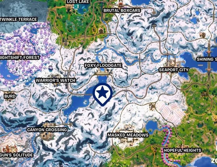 Sgt. Winter Location in Fortnite