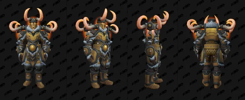 WoW The War Within Warrior Tier Set Season 1