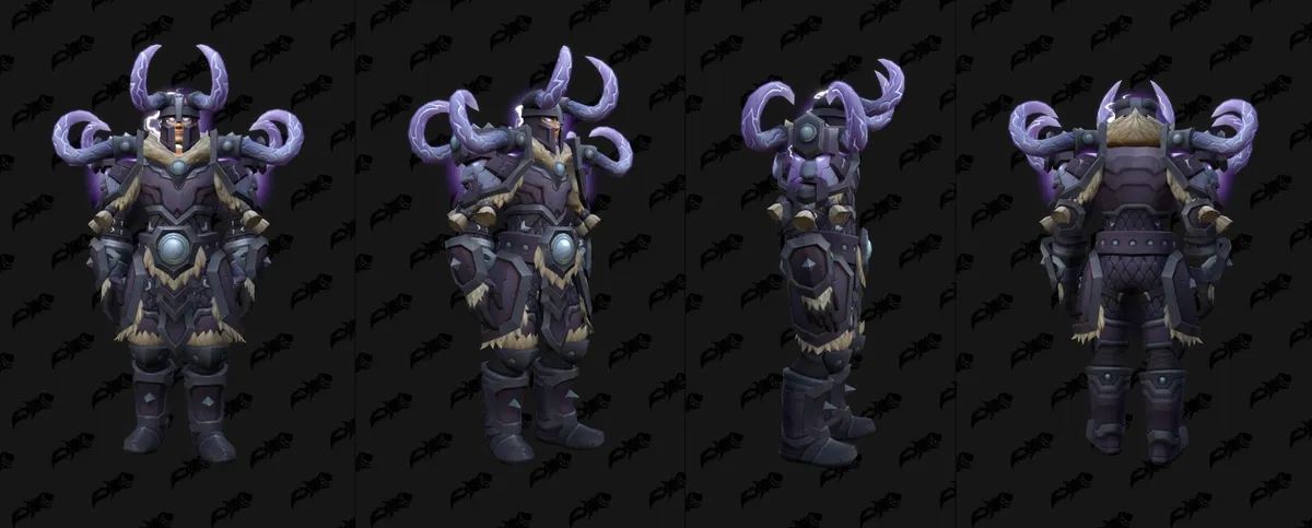 WoW The War Within Warrior Tier Set Season 1