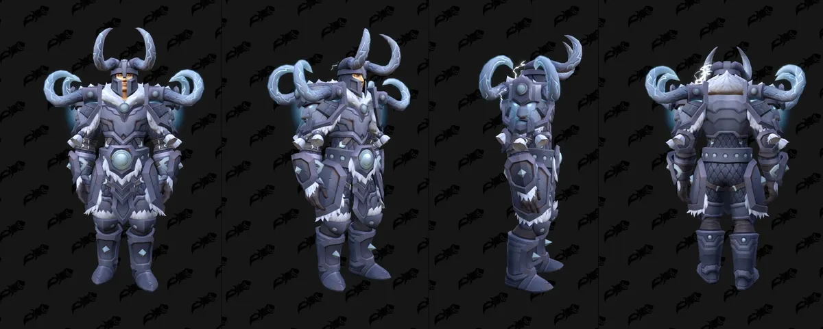 WoW The War Within Warrior Tier Set Season 1