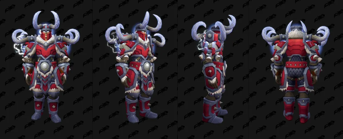 WoW The War Within Warrior Tier Set Season 1