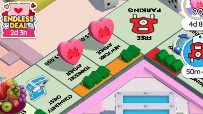 Как получить бесплатные жетоны сердец в Monopoly GO Valentines Partners