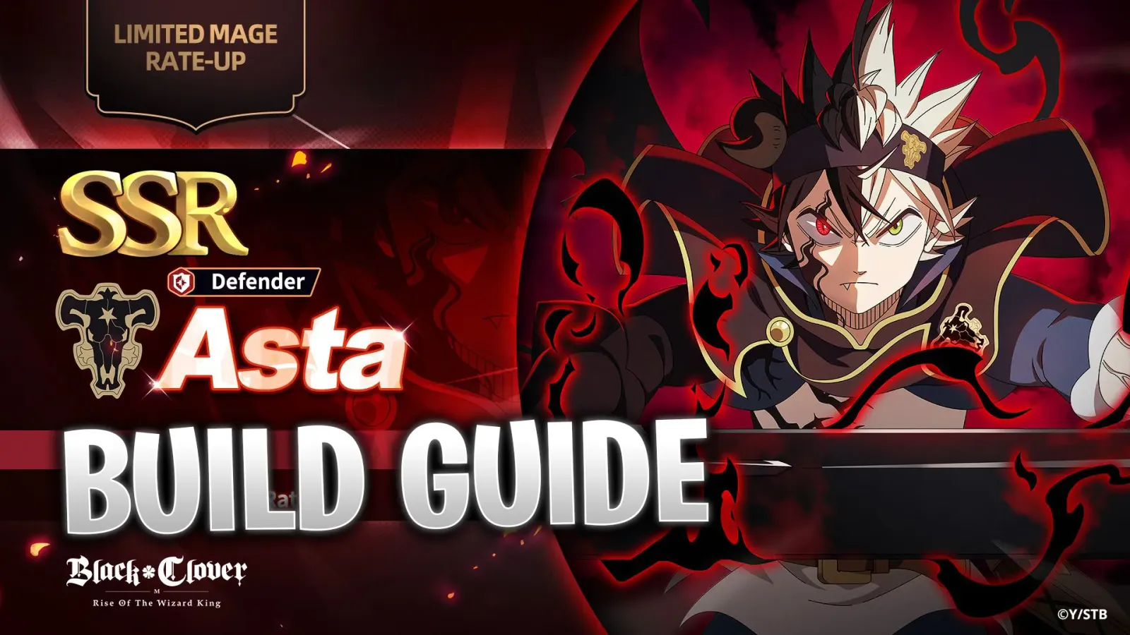 Black Clover M: Black Asta Guide, Best Build, Kit, More