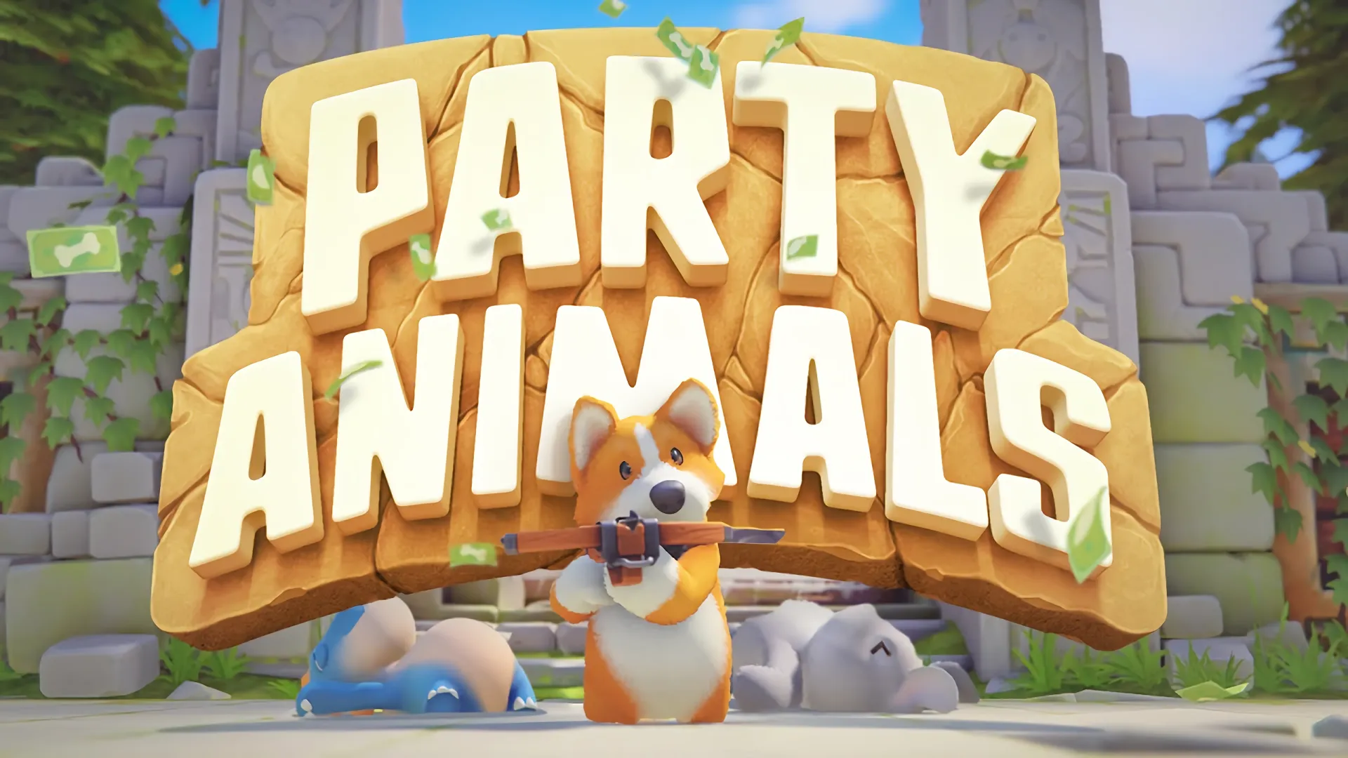 Is Party Animals split screen?