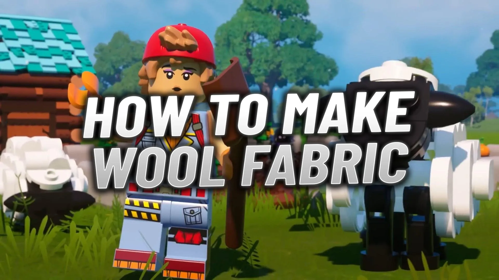 LEGO Fortnite - How To Make Wool Fabric