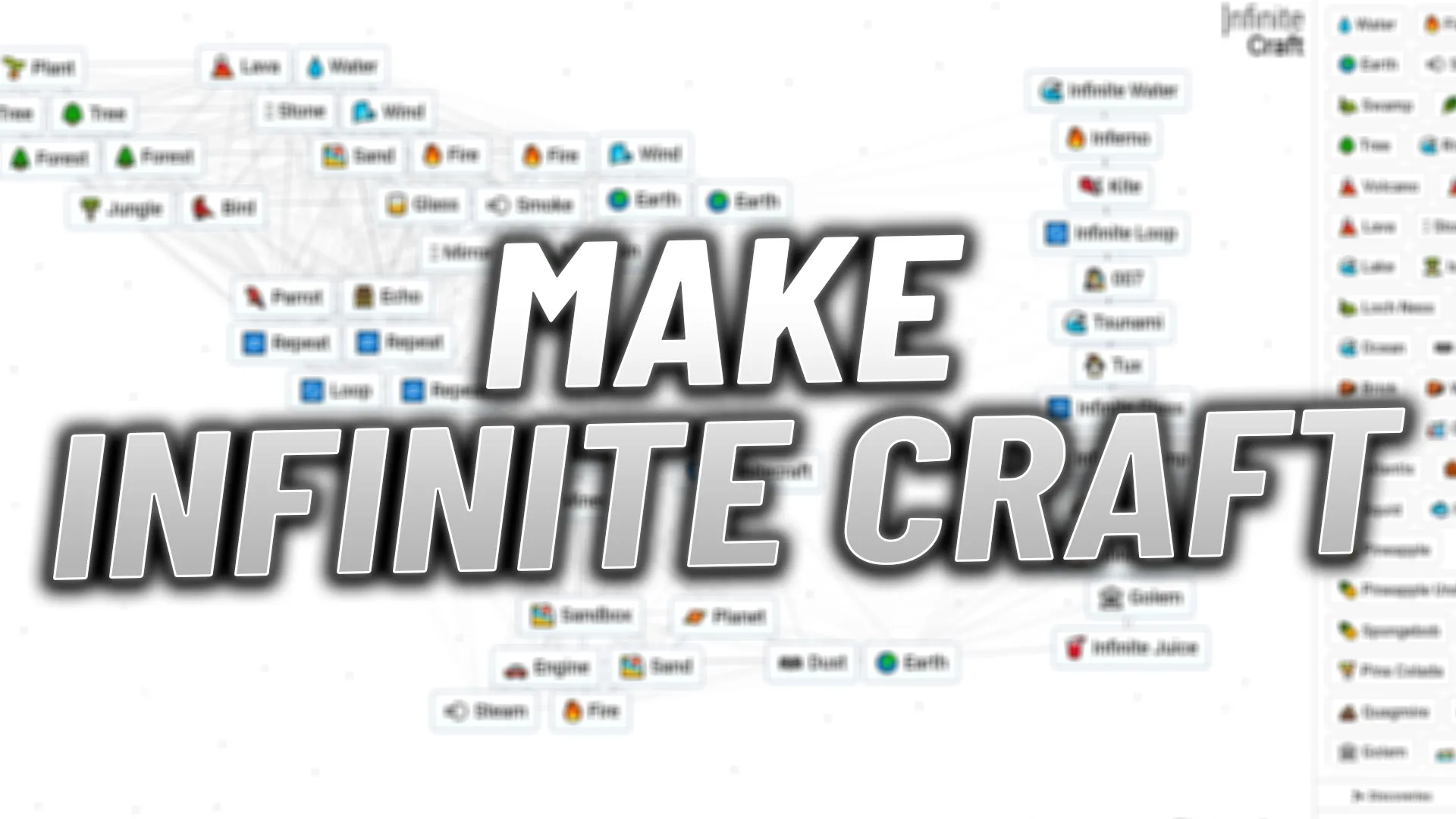 Infinite Craft Guide: How to Make Infinite Craft in Infinite Craft?