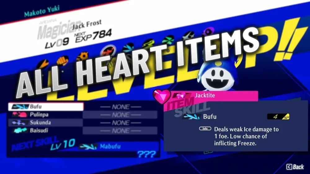 Persona 3 Reload: All Heart Items and Where to Find Them
